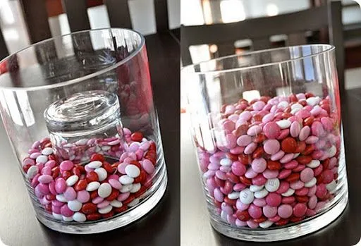 Reyna Orozco Meraz: Idea DIY centro de mesa con chocolates para el ... Reyna Orozco Meraz: Idea DIY centro de mesa con chocolates para el ...