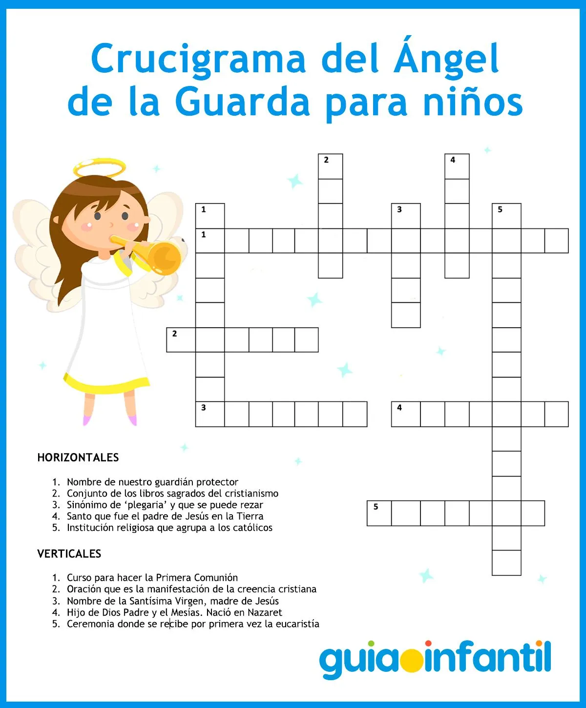 Rezar la oración al Ángel de la Guarda - 6 recursos educativos para niños Rezar la oración al Ángel de la Guarda - 6 recursos educativos para niños