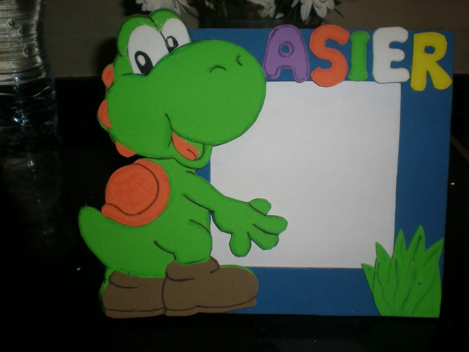 El rincón de mi abuela: TRABAJOS EN GOMA EVA