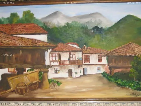 En un rincon de Asturias Aida Lobo y Finita Gonzalez - Artelista.