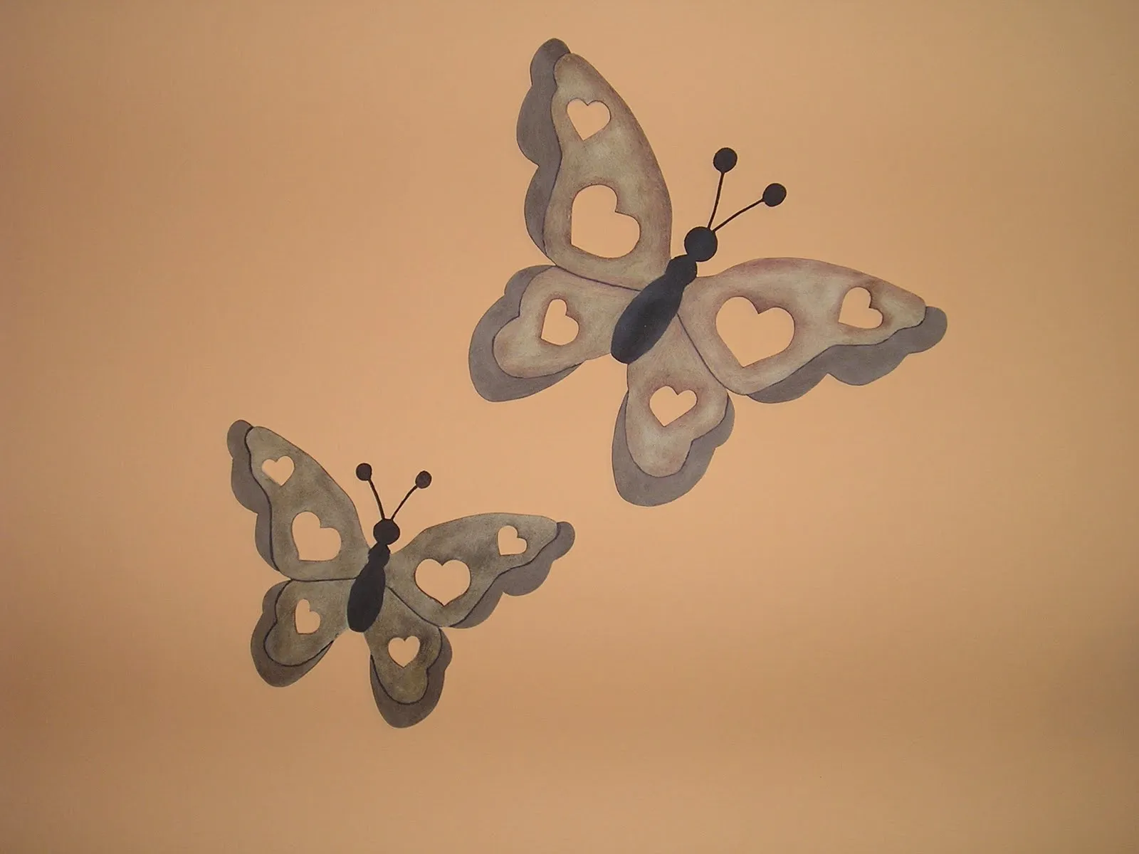 MI RINCON CREATIVO: SILUETAS MARIPOSA