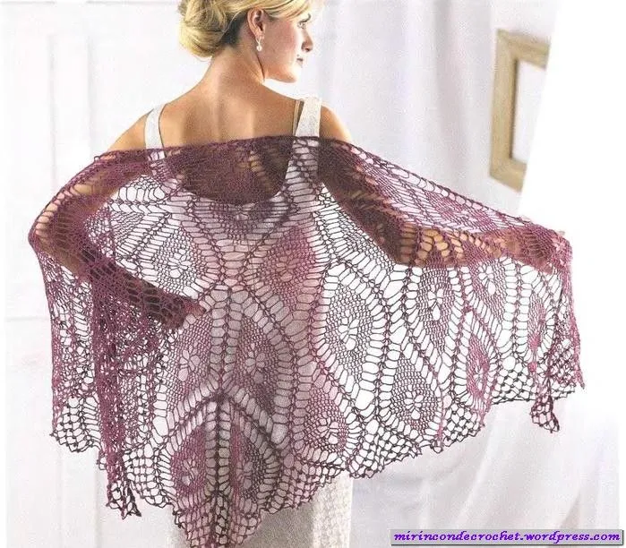 Capas y Chales | Mi Rincon de Crochet | Página 3 Capas y Chales | Mi Rincon de Crochet | Página 3