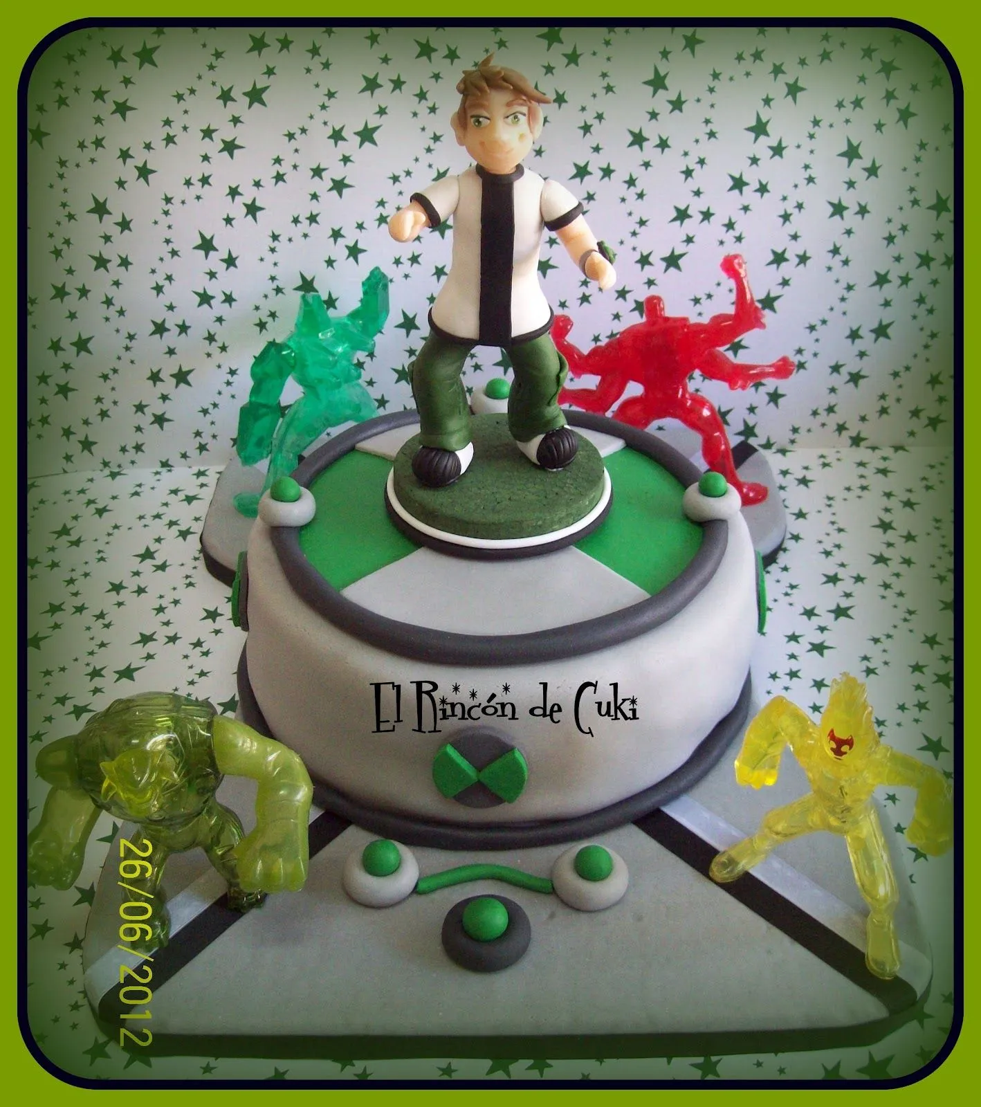 EL RINCON DE CUKI - TORTAS ARTESANALES: TORTAS ARTESANALES BEN 10 EL RINCON DE CUKI - TORTAS ARTESANALES: TORTAS ARTESANALES BEN 10