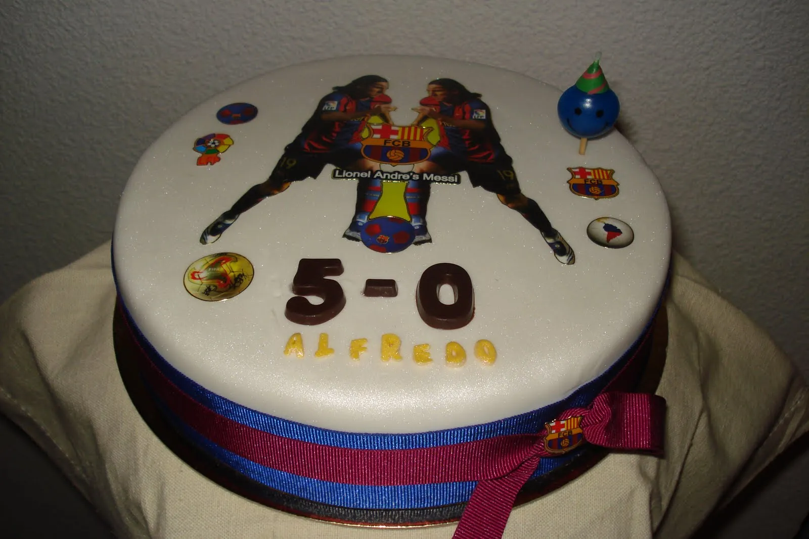 El Rincon del Gourmet Venezolano: Tarta Fútbol (Real Madrid/Barcelona ... El Rincon del Gourmet Venezolano: Tarta Fútbol (Real Madrid/Barcelona ...