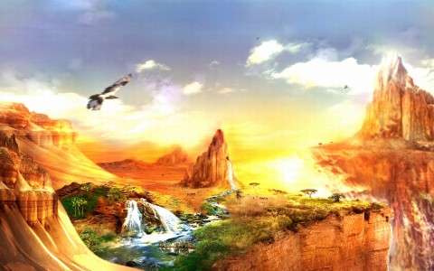 El Rincon de mis Imagenes: Paisajes de Fantasía