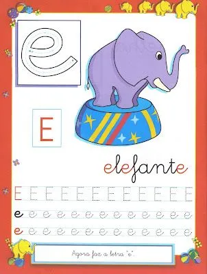 El rincon de la infancia: ♥ Actividades con la letra E El rincon de la infancia: ♥ Actividades con la letra E