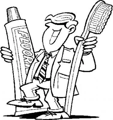 ... la infancia: ? Cuidemos nuestros dientes (dibujos para pintar