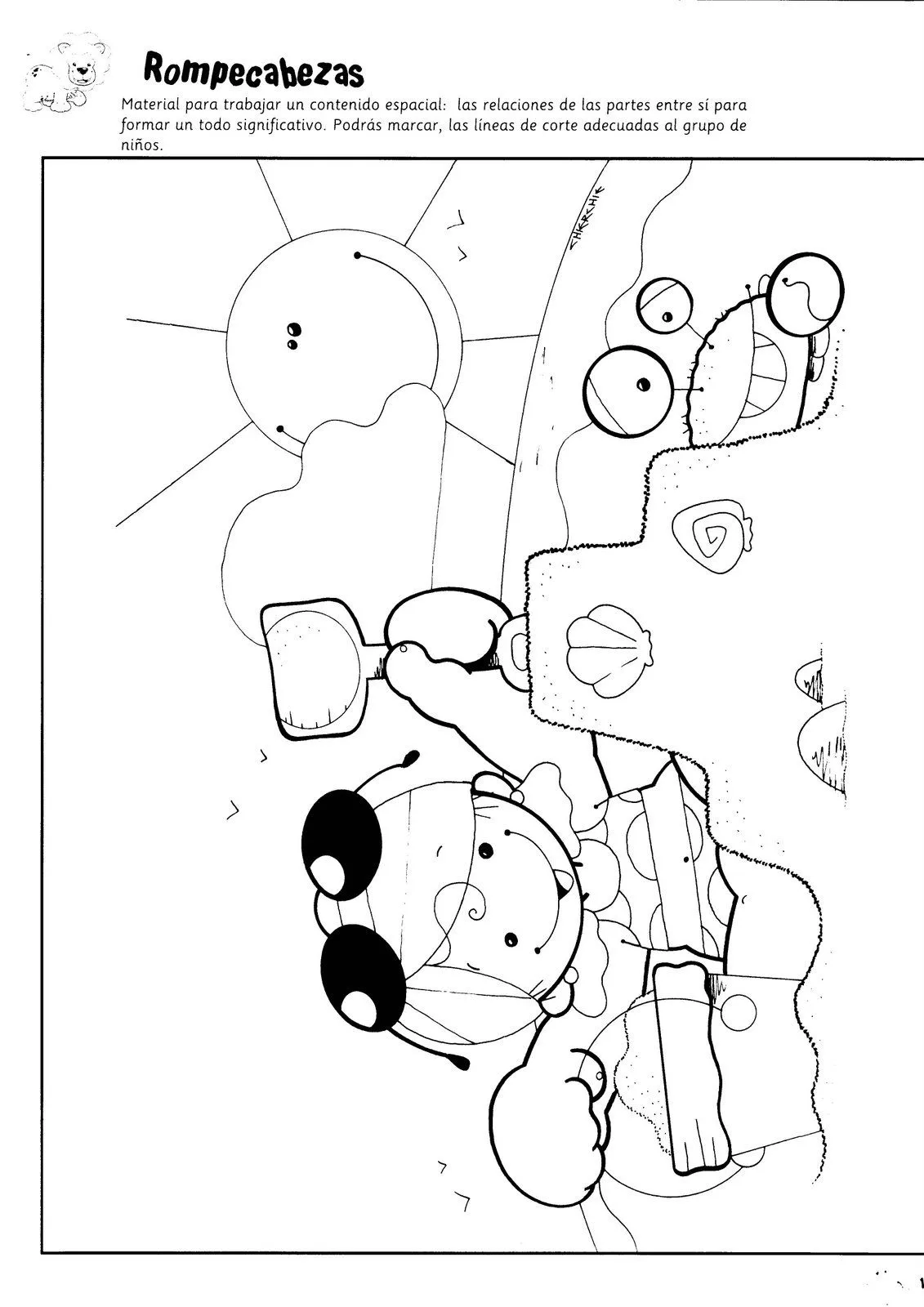 El rincon de la infancia: ♥ Dibujos para armar rompecabezas El rincon de la infancia: ♥ Dibujos para armar rompecabezas