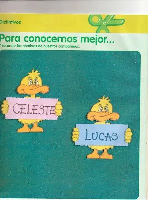 El rincon de la infancia: ♥ Distintivos (Para conocernos mejor ...)