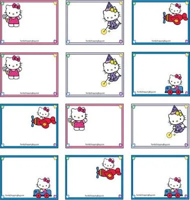 El rincon de la infancia: ♥ Etiquetas para el cuaderno