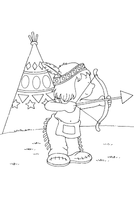 El rincon de la infancia: ♥ Indios (Dibujos para pintar) El rincon de la infancia: ♥ Indios (Dibujos para pintar)