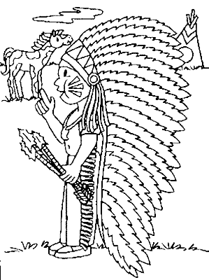 El rincon de la infancia: ♥ Indios (Dibujos para pintar) El rincon de la infancia: ♥ Indios (Dibujos para pintar)