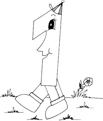 El rincon de la infancia: ♥ Números para pintar