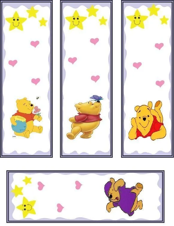 El rincon de la infancia: ♥ Separadores Pooh El rincon de la infancia: ♥ Separadores Pooh
