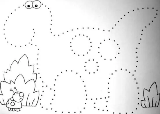 El rincon de la infancia: Unir con puntos