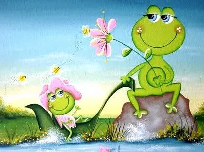 El rincon de Lilly: CAZANDO RANAS