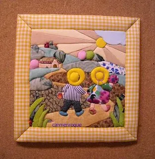 El rincon de las manualidades: Patchwork sin aguja El rincon de las manualidades: Patchwork sin aguja
