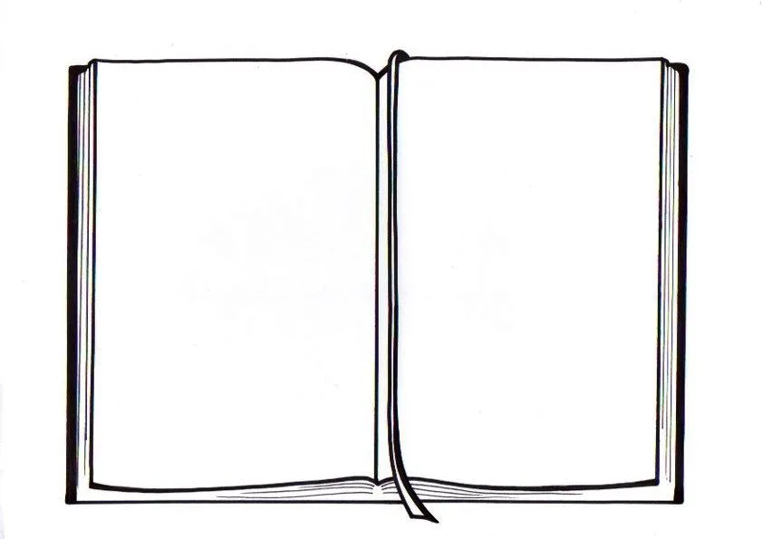 El Rincón de las Melli: DIBUJO: Biblia abierta