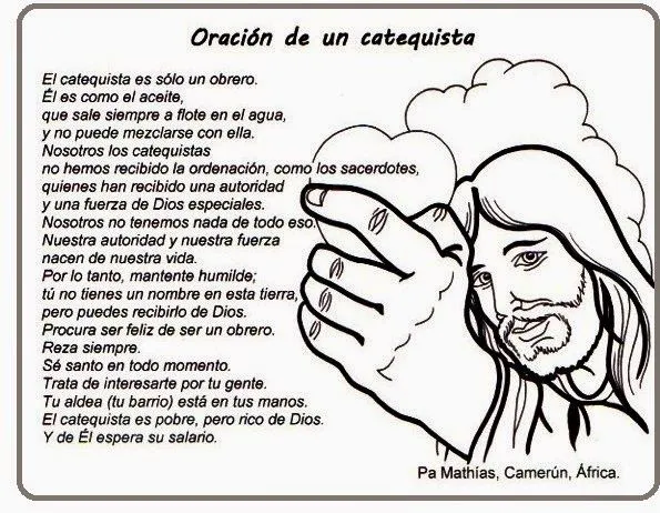 El Rincón de las Melli: Oración de un catequista El Rincón de las Melli: Oración de un catequista