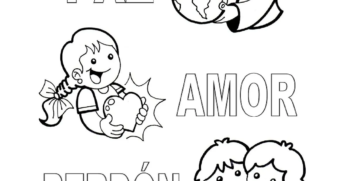 El Rincón de las Melli: Valores para colorear (para los más chiquitos) El Rincón de las Melli: Valores para colorear (para los más chiquitos)