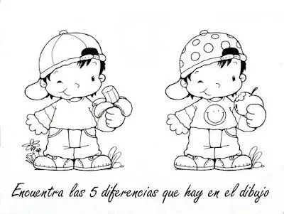 EL RINCÓN DE LOS PEQUES: ENCUENTRA LAS DIFERENCIAS EL RINCÓN DE LOS PEQUES: ENCUENTRA LAS DIFERENCIAS