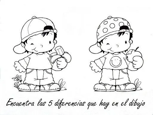 EL RINCÓN DE LOS PEQUES: ENCUENTRA LAS DIFERENCIAS EL RINCÓN DE LOS PEQUES: ENCUENTRA LAS DIFERENCIAS
