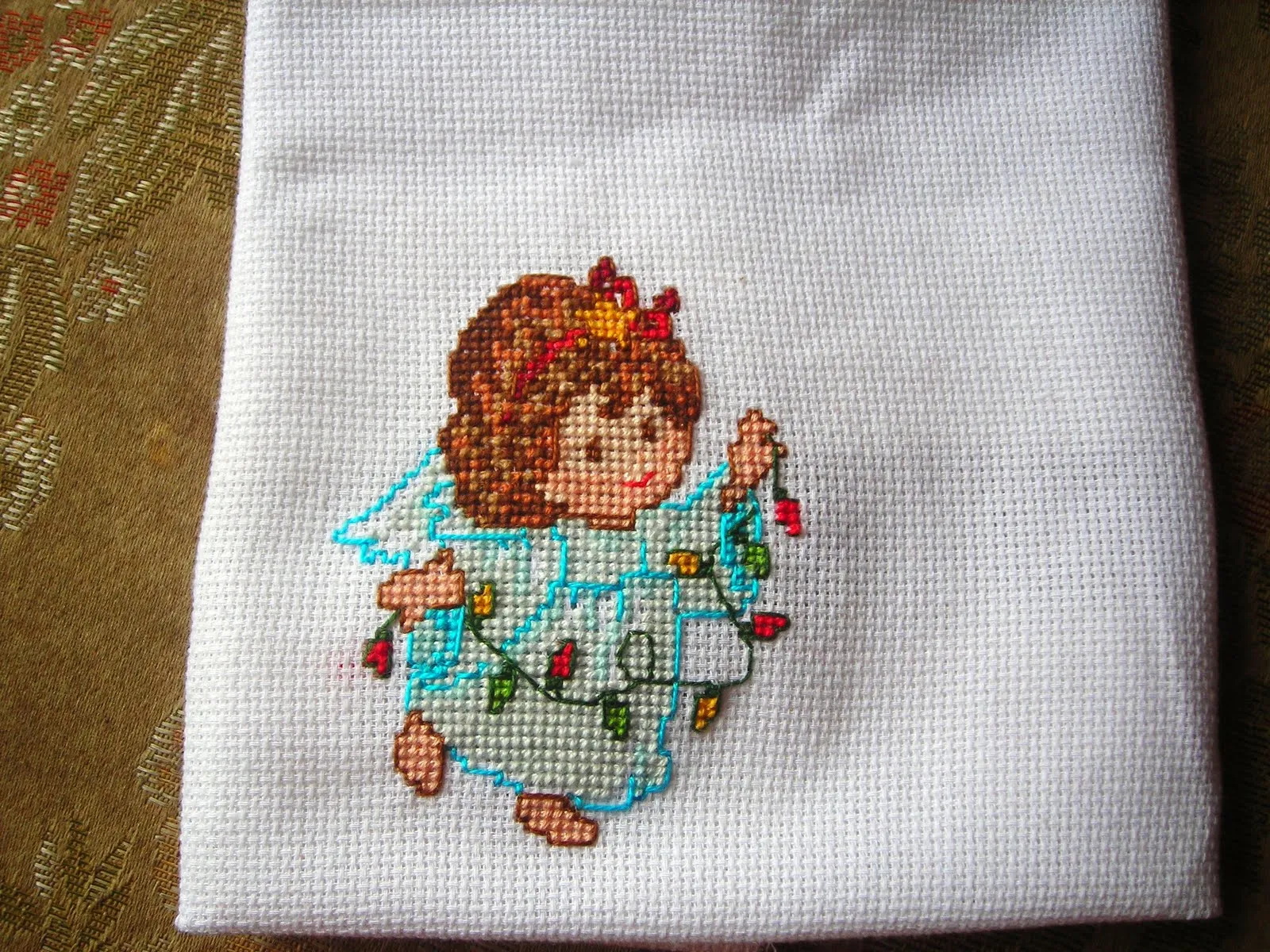 Angelitos pequeños en punto de cruz - Imagui Angelitos pequeños en punto de cruz - Imagui