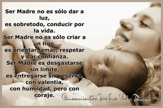 El Rincón De Reflexiones Y Pensamientos : Ser Madre no es sólo dar ... El Rincón De Reflexiones Y Pensamientos : Ser Madre no es sólo dar ...