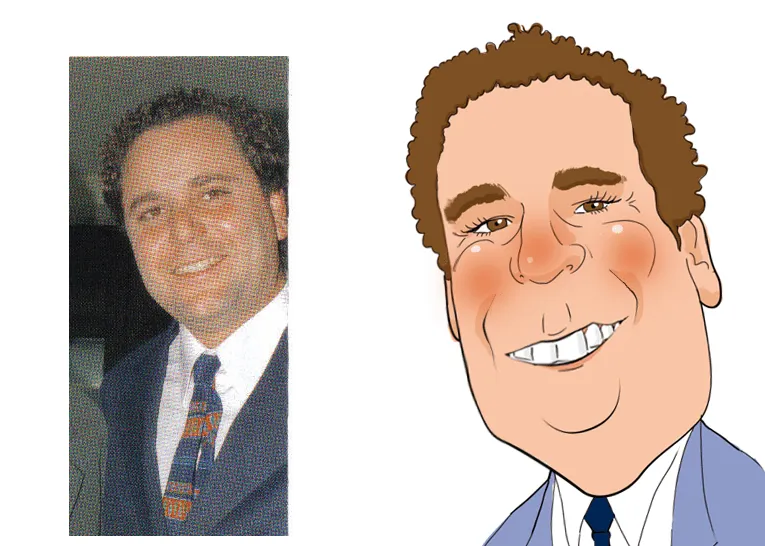 el rincón de Sami: caricatura a partir de foto el rincón de Sami: caricatura a partir de foto