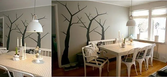 MI RINCÓN DE SUEÑOS: PINTAR ARBOL EN LA PARED CON CINTA ADHESIVA MI RINCÓN DE SUEÑOS: PINTAR ARBOL EN LA PARED CON CINTA ADHESIVA