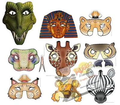 El Rincon del Teacher: Mascaras para niños de Animalitos El Rincon del Teacher: Mascaras para niños de Animalitos