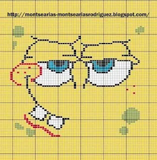Un rincón para mis vivencias: BOB ESPONJA PATRONES GRATIS Un rincón para mis vivencias: BOB ESPONJA PATRONES GRATIS