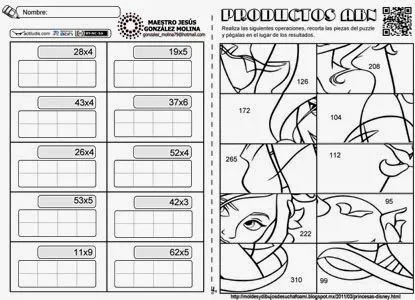 Mi rinconcito de Primaria: Fichas de las tablas de multiplicar ...