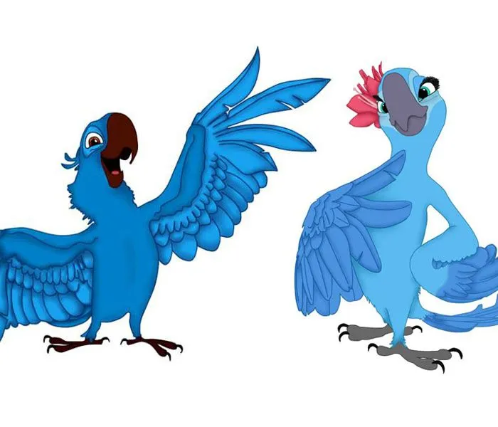 Rio ~ Blue and Perla by paz276 on DeviantArt Rio ~ Blue and Perla by paz276 on DeviantArt