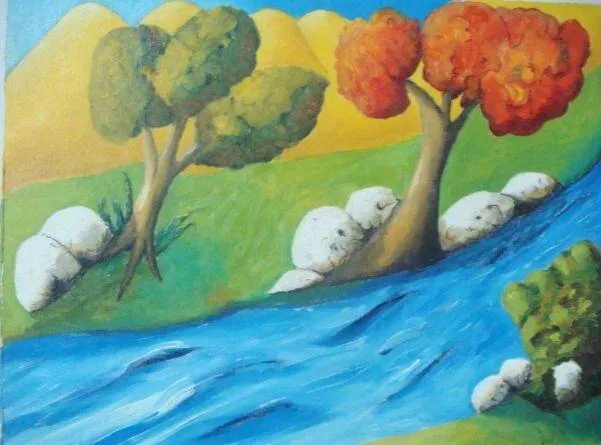 Imagenes de paisajes dibujados y pintados - Imagui Imagenes de paisajes dibujados y pintados - Imagui