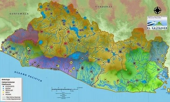 Ríos contaminados de El Salvador - El Salvador Mi País