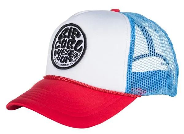 RIP CURL Wet The Trucker Cap Red. Ropa hombre, Gorras comprar y ...