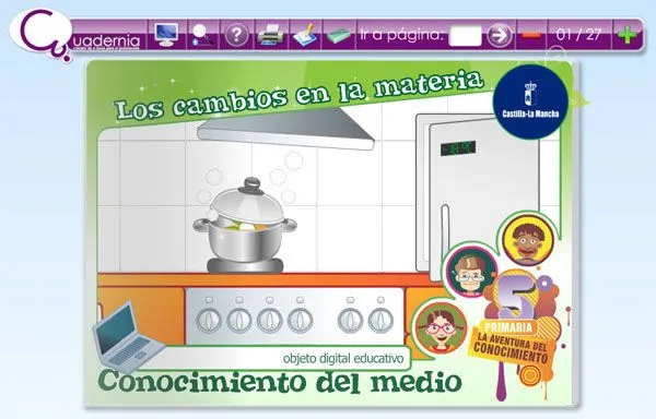 Con buen ritmo: Los cambios de estado de la materia Con buen ritmo: Los cambios de estado de la materia