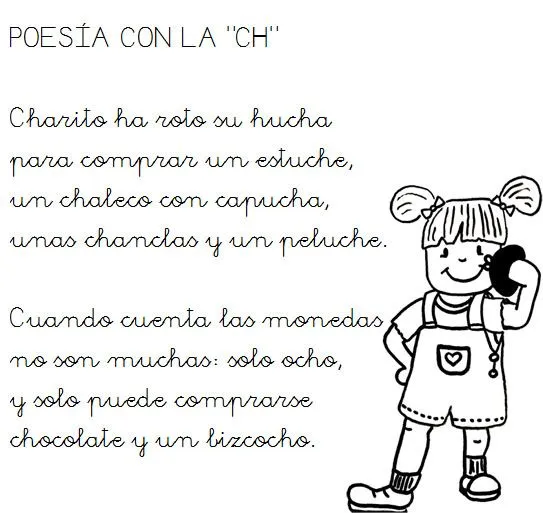 Con buen ritmo: Poesía con la "ch"