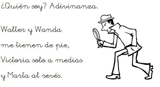 Con buen ritmo: Trabajamos la "k" y la "w"