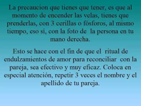 Ritual de endulzamientos de amor para reconciliar con la pareja ... Ritual de endulzamientos de amor para reconciliar con la pareja ...