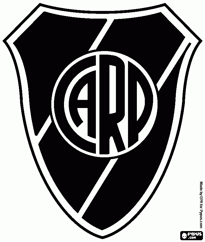 RIVER PLATE 2 para colorear, RIVER PLATE 2 para imprimir RIVER PLATE 2 para colorear, RIVER PLATE 2 para imprimir
