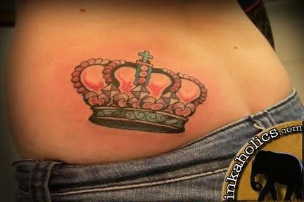 riverside tattoo crown flower bird flower hemet banning moreno ...