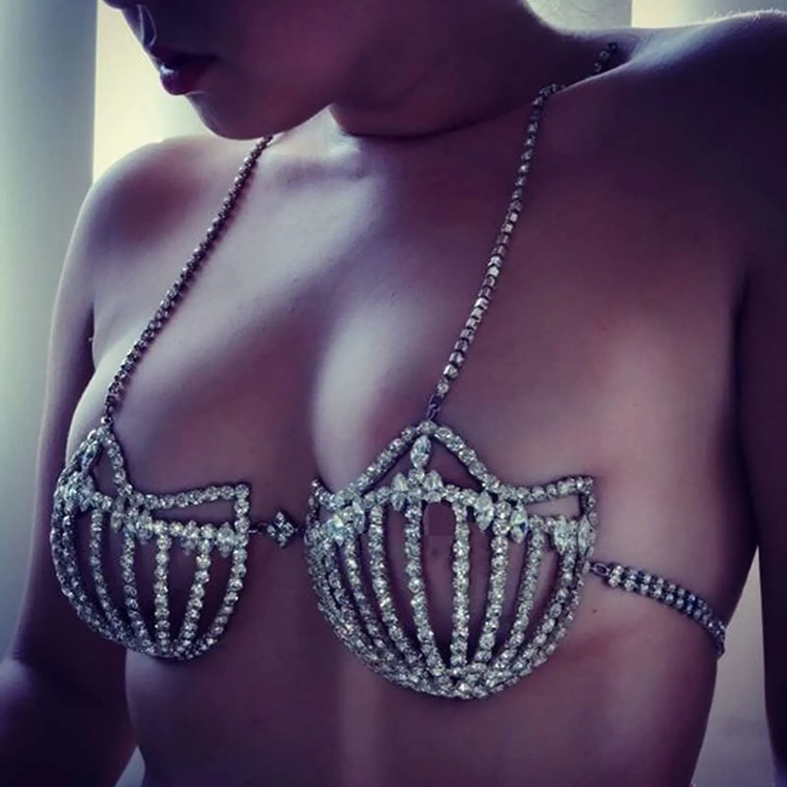 RJFYPX Cadena Corporal Sexy para Mujeres y niñas, Bikini Sexy de Diamante, joyería de la Cadena Corporal de la Playa de la Playa del sostén,Silver : Amazon.com.mx: Ropa, Zapatos y Accesorios RJFYPX Cadena Corporal Sexy para Mujeres y niñas, Bikini Sexy de Diamante, joyería de la Cadena Corporal de la Playa de la Playa del sostén,Silver : Amazon.com.mx: Ropa, Zapatos y Accesorios
