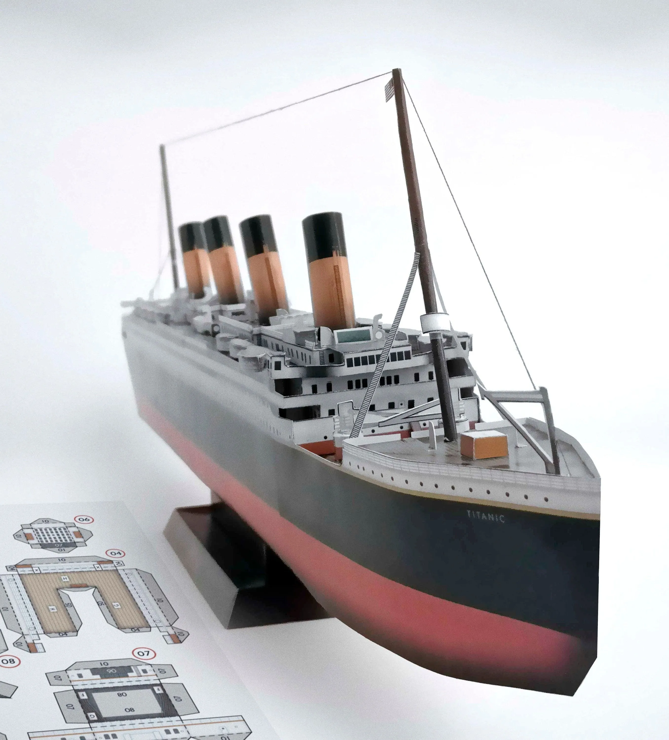 RMS TITANIC recortable de papel Maqueta recortable Set - Etsy México RMS TITANIC recortable de papel Maqueta recortable Set - Etsy México