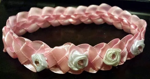 ROALMI SCRAP: DIADEMAS TRENZADAS DE LAZO PARA BEBE ROALMI SCRAP: DIADEMAS TRENZADAS DE LAZO PARA BEBE