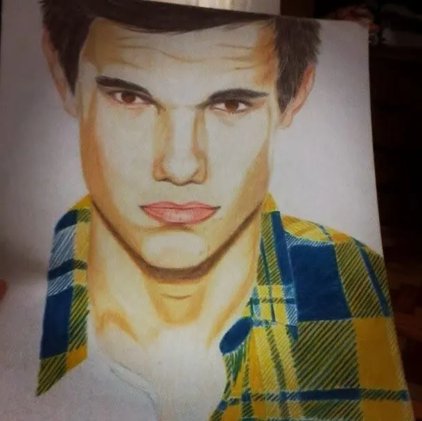 ROBERT THOMAS ACTOR *: * Nuevo dibujo FanArt de Taylor Lautner