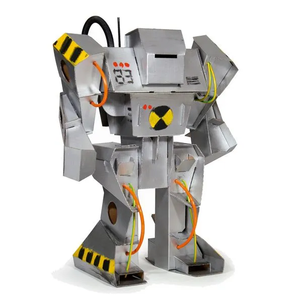 Gran Robot de Cartón de Calafant en MiniKidz