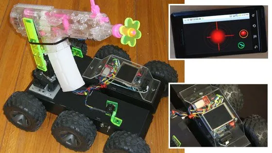Robot casero con Arduino y Android que espanta mapaches vía SMS ...