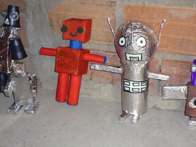 Como hacer un robot con figuras geometricas - Imagui Como hacer un robot con figuras geometricas - Imagui